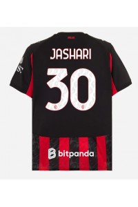 Fotbalové Dres AC Milan Ardon Jashari #30 Domácí Oblečení 2025-26 Krátký Rukáv